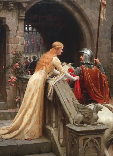 God Speed (1900) by Edmund Blair Leighton
